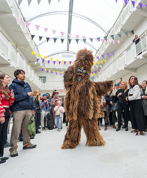 Photo from the opening of the Reykjavík Arts Festival 2026