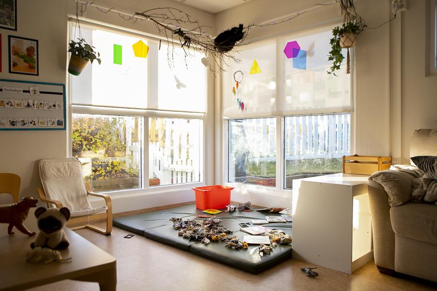 Indoor play area at Engjaborg.