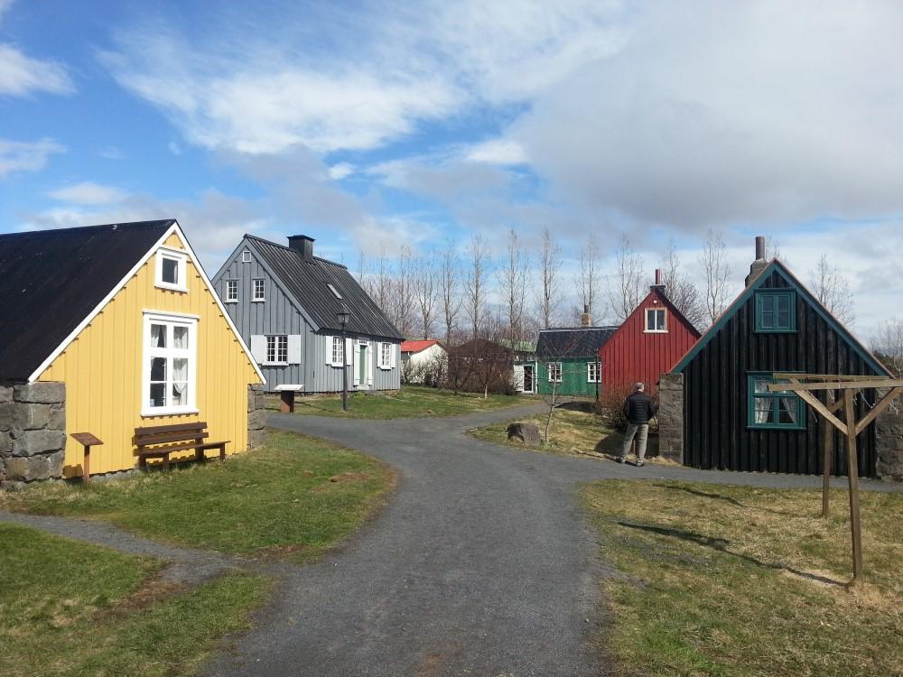 House at Árbæjarsafn Museum.