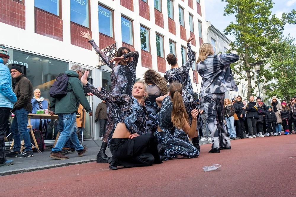 Dancing on Laugavegur on Culture Night 2024