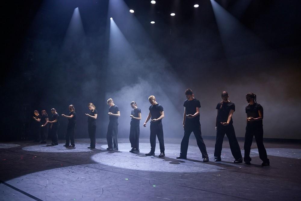 Klébergsskóli's performance in Skrekkur 2025.