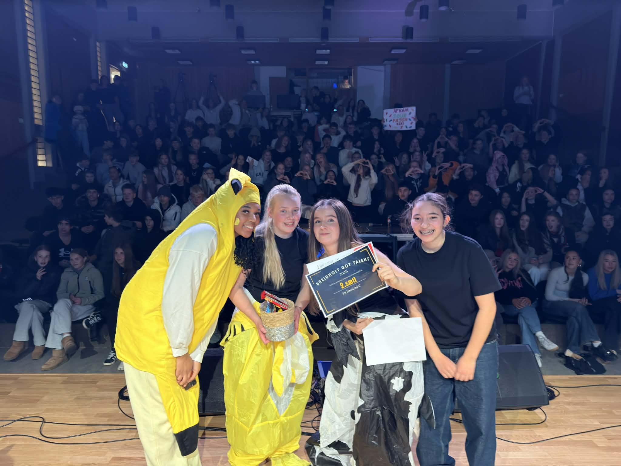 From the talent competition Breiðholt Got Talent