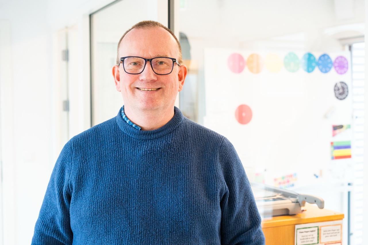 Björn Gunnlaugsson, principal of Laugarnesskóli.