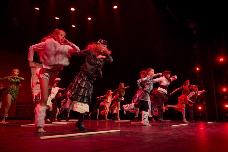 Photo of Langholtsskóli's performance.
