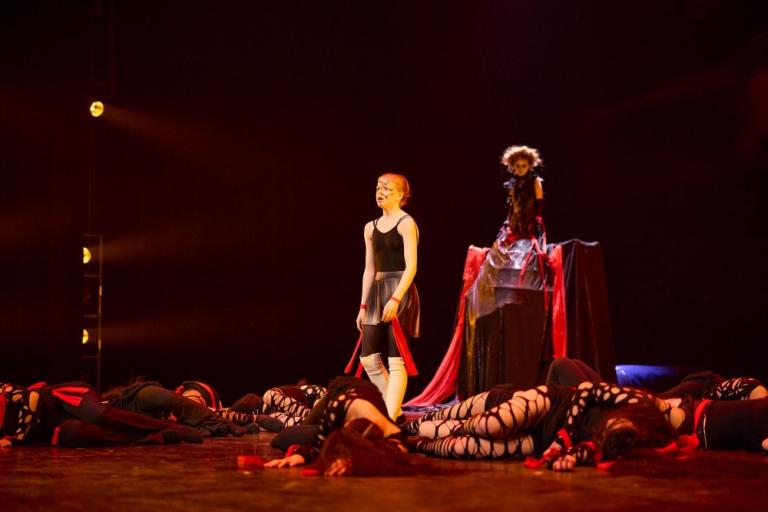 Fellaskóli's performance in Skrekkur 2025