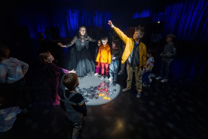 A musical performance at the BIG BANG music festival