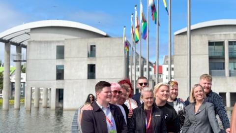 Opening ceremony of Reykjavík Pride at Reykjavík City Hall